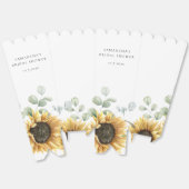 ひまわり ユーカリ ラブ・イン・ブルーム ブライズシャワー フェイバーボックス (見開き)