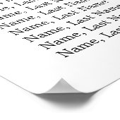 ひまわり ユーカリ 12 テーブル 席次表 ポスター (角)