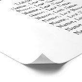 ひまわり ユーカリ 15 テーブル 席次表 ポスター (角)