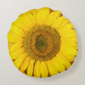 ひまわり ラウンドクッション (裏面)