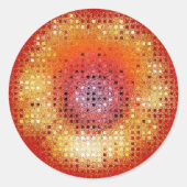 ひまわり ラウンドシール (正面)