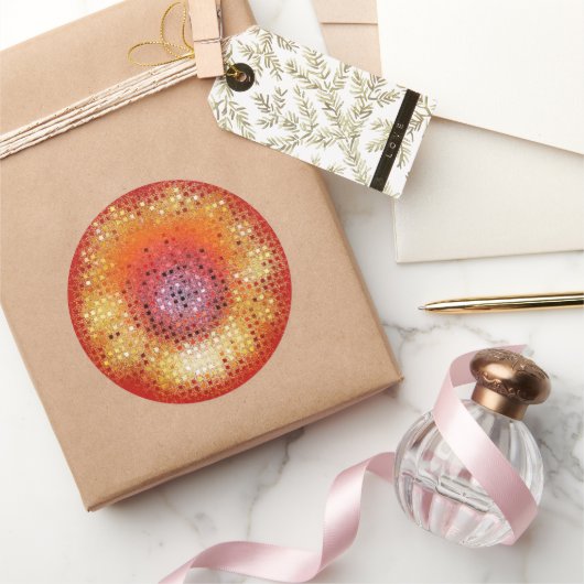 ひまわり ラウンドシール (ギフト)