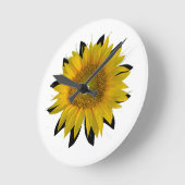 ひまわり ラウンド壁時計 (傾斜)