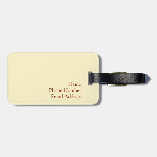 ひまわり ラゲッジタグ (裏面横)