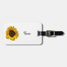 ひまわり ラゲッジタグ
