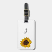 ひまわり ラゲッジタグ (正面縦)