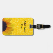 ひまわり ラゲッジタグ (正面横)