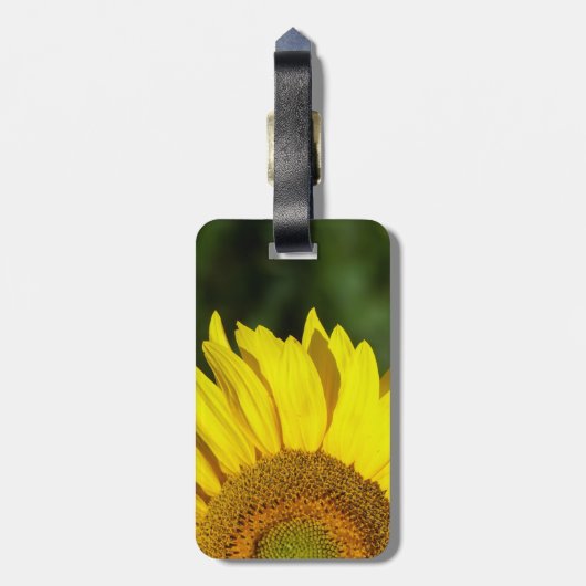 ひまわり ラゲッジタグ (裏面縦)