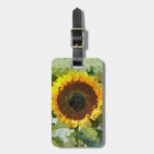 ひまわり ラゲッジタグ (正面縦)