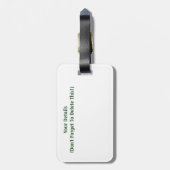 ひまわり ラゲッジタグ (裏面縦)