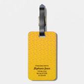 ひまわり ラゲッジタグ (裏面縦)