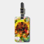 ひまわり ラゲッジタグ (正面縦)