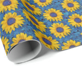 ひまわり ラッピングペーパー (ロールコーナー)