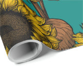 ひまわり ラッピングペーパー (ロールコーナー)