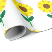 ひまわり ラッピングペーパー (ロールコーナー)