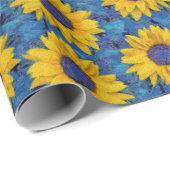 ひまわり ラッピングペーパー (ロールコーナー)