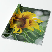 ひまわり ラッピングペーパー (アンロールド)