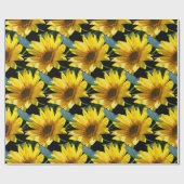 ひまわり ラッピングペーパー (フラット)