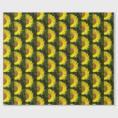 ひまわり ラッピングペーパー (フラット)