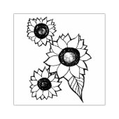 ひまわり ラバースタンプ (インプリント)