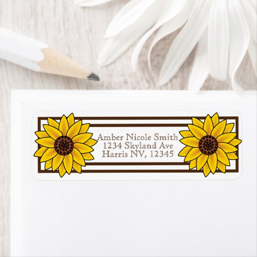 ひまわり ラベル (インサイチュ)