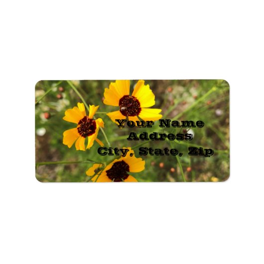 ひまわり ラベル (正面)