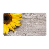 ひまわり ラベル (正面)