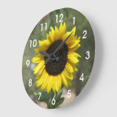 ひまわり ラージ壁時計 (傾斜)