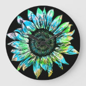 ひまわり ラージ壁時計 (正面)