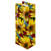 ひまわり ワインギフトバッグ (裏面アングル)