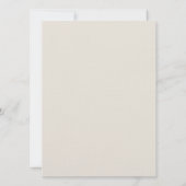 ひまわり ワゴンのウェディング 招待状 (裏面)