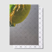 ひまわり ヴェラム オーバーレイ ベラム紙招待状 (オフセット (招待状))