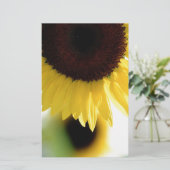 ひまわり 便箋 (スタンド正面)