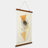 ひまわり 吊り下げ型タペストリー (傾斜あり)