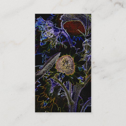 ひまわり 名刺 (正面)