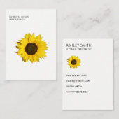 ひまわり 名刺 (正面/裏面)