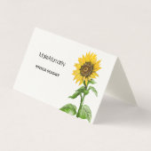 ひまわり 名刺 (正面)