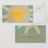 ひまわり 名刺 (正面/裏面)