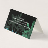 ひまわり 名刺 (裏面)