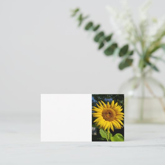 ひまわり 名刺 (スタンド正面)