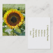 ひまわり 名刺 (正面/裏面)