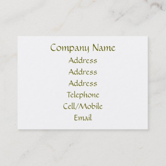 ひまわり 名刺 (裏面)