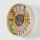 ひまわり 壁時計 (傾斜)