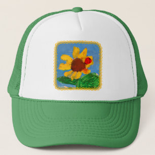ひまわり「子どもの芸術」 キャップ