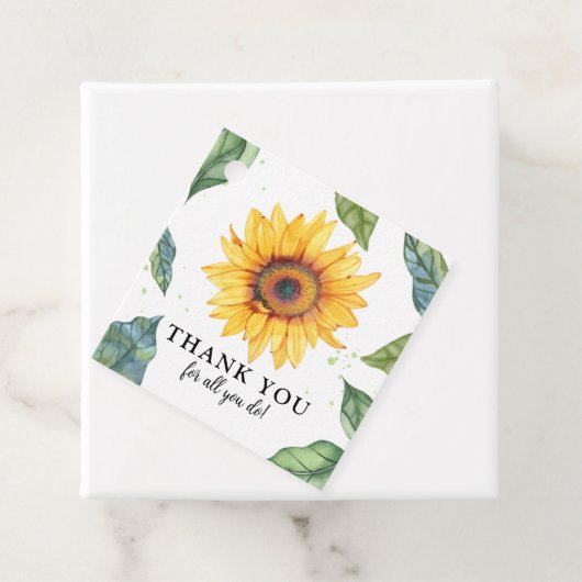 ひまわり 感謝 フェイバータグ (インサイチュ)