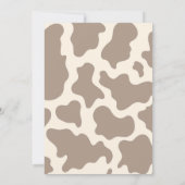 ひまわり 我が家の小さな豚ちゃん 1歳の誕生日 招待状 (裏面)