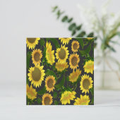 ひまわり 招待状 (スタンド正面)