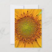 ひまわり 招待状 (正面)