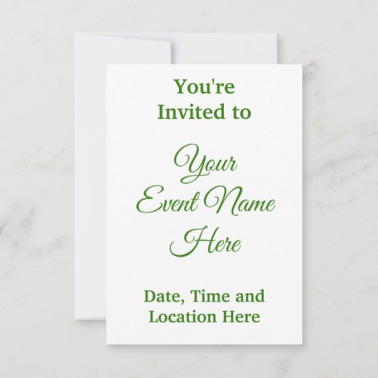 ひまわり 招待状 (裏面)