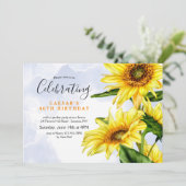 ひまわり 招待状 (スタンド正面)